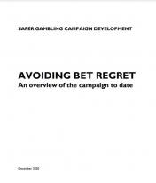 Cover of "Bet Regret Narrative Report"