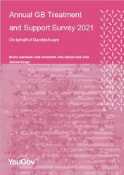 Cover of "Annual GB Treatment and Support Survey 2021"